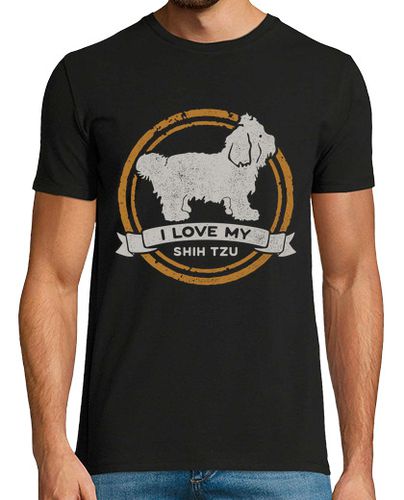 Camiseta I Love My Shih Tzu Raza Perro Perrito Shihtzu Animales Perros - latostadora.com - Modalova