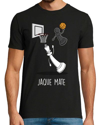 Camiseta Hombre Manga Corta Jaque Mate Black laTostadora - latostadora.com - Modalova