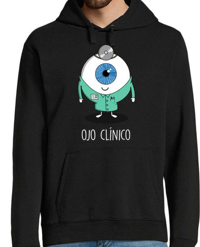 Sudadera Con Capucha Para Hombre Ojo Clinico Black laTostadora - latostadora.com - Modalova