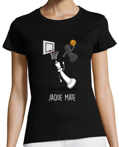 Camiseta mujer Jaque Mate Black - latostadora.com - Modalova
