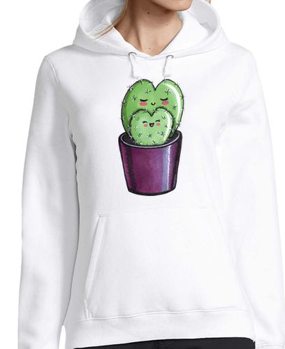 Sudadera Con Capucha Para Mujer Mamá cactus corazón laTostadora - latostadora.com - Modalova