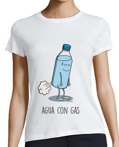 Camiseta mujer Agua Con Gas - latostadora.com - Modalova