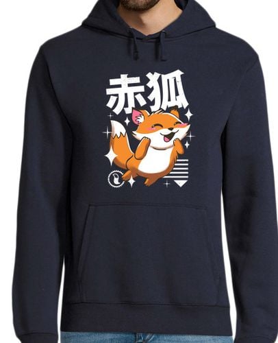 Sudadera Con Capucha Para Hombre zorro kawaii laTostadora - latostadora.com - Modalova