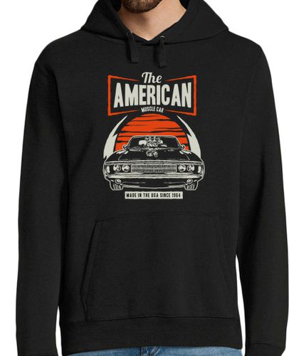 Sudadera Con Capucha Para Hombre American Muscle Car laTostadora - latostadora.com - Modalova