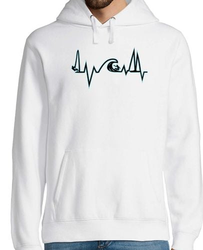 Sudadera Con Capucha Para Hombre Sea Heartbeat laTostadora - latostadora.com - Modalova