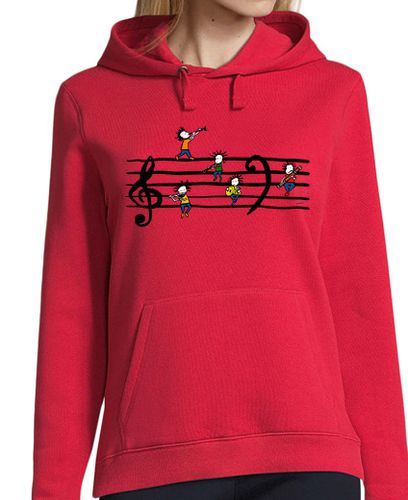 Sudadera Con Capucha Para Mujer Wind quintet laTostadora - latostadora.com - Modalova