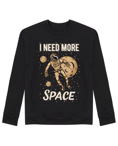 Sudadera Sin Capucha Unisex I need more Space laTostadora - latostadora.com - Modalova