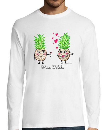 Camiseta Hombre Manga Larga Piña Colada laTostadora - latostadora.com - Modalova