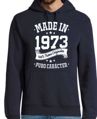 Sudadera Con Capucha Para Hombre Made in 1973 laTostadora - latostadora.com - Modalova