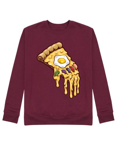 Sudadera Sin Capucha Unisex pizza infinita laTostadora - latostadora.com - Modalova