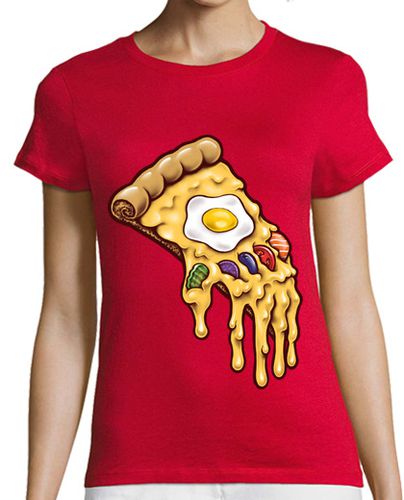 Camiseta mujer pizza infinita - latostadora.com - Modalova