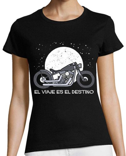 Camiseta mujer El viaje es el destino - latostadora.com - Modalova