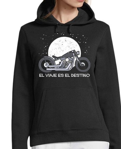 Sudadera Con Capucha Para Mujer El viaje es el destino laTostadora - latostadora.com - Modalova