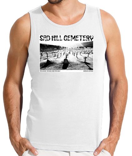 Camiseta Hombre Sin Mangas Tirantes Foto Sad Hill hombre laTostadora - latostadora.com - Modalova