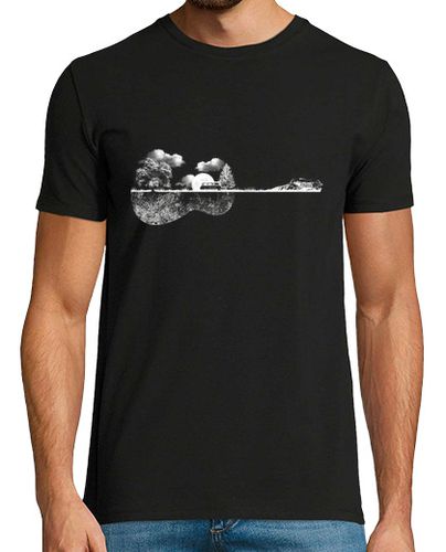 Camiseta Hombre Manga Corta guitarra natural laTostadora - latostadora.com - Modalova