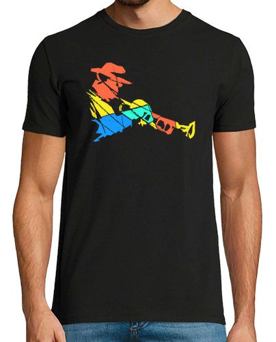 Camiseta Hombre Manga Corta trompeta multicolor estilo de arte mode laTostadora - latostadora.com - Modalova