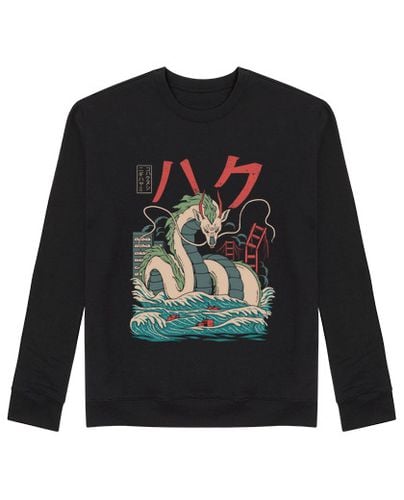 Sudadera Sin Capucha Unisex haku kaiju laTostadora - latostadora.com - Modalova