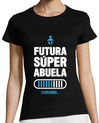 Camiseta mujer Futura Súper Abuela - Día de la Madre laTostadora - latostadora.com - Modalova