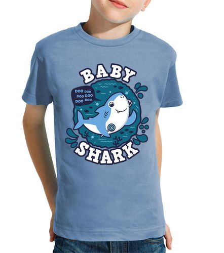 Camiseta niños Baby Shark Chico trazo laTostadora - latostadora.com - Modalova