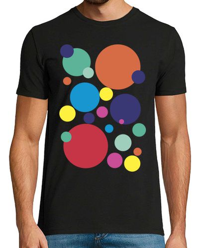 Camiseta círculos de colores - latostadora.com - Modalova