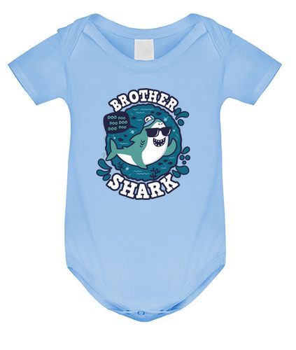 Body bebé Brother Shark trazo - latostadora.com - Modalova