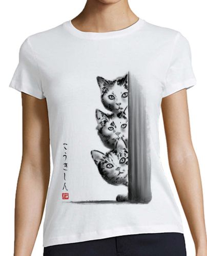 Camiseta Mujer Manga Corta The curious three laTostadora - latostadora.com - Modalova