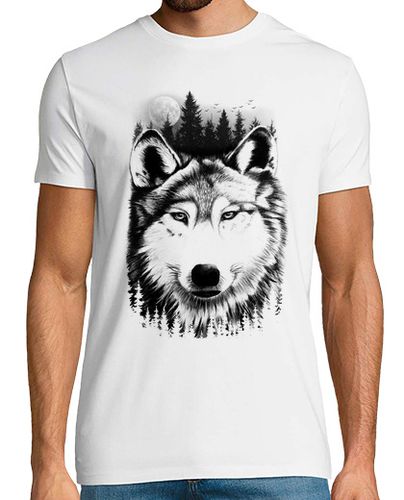 Camiseta Wild Wolf - latostadora.com - Modalova