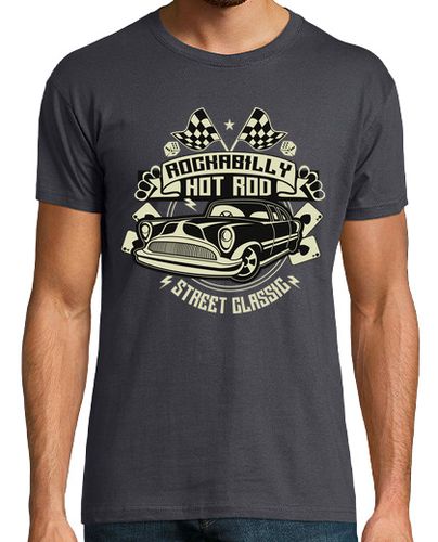 Camiseta Rockabilly Hot Rod - latostadora.com - Modalova