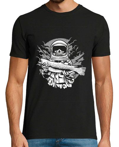 Camiseta Astronaut Fishing - latostadora.com - Modalova
