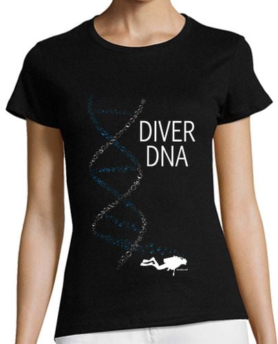 Camiseta Mujer Manga Corta Diver DNA laTostadora - latostadora.com - Modalova