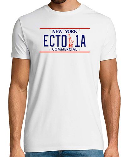 Camiseta Matrícula ECTO-1A (Cazafantasmas) - latostadora.com - Modalova