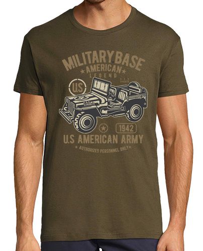 Camiseta American Army Jeep - latostadora.com - Modalova