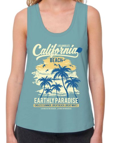 Camiseta mujer California Beach - latostadora.com - Modalova