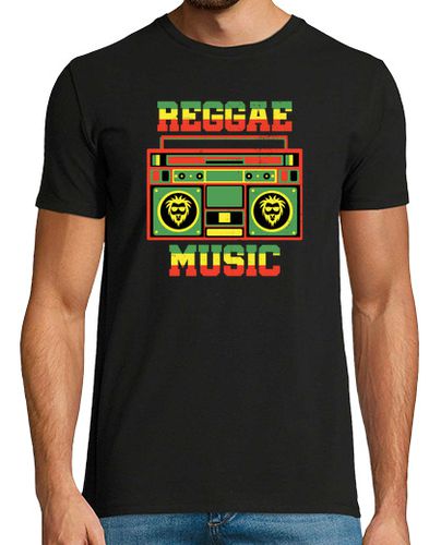 Camiseta Reggae music vintage boombox jamaica - latostadora.com - Modalova