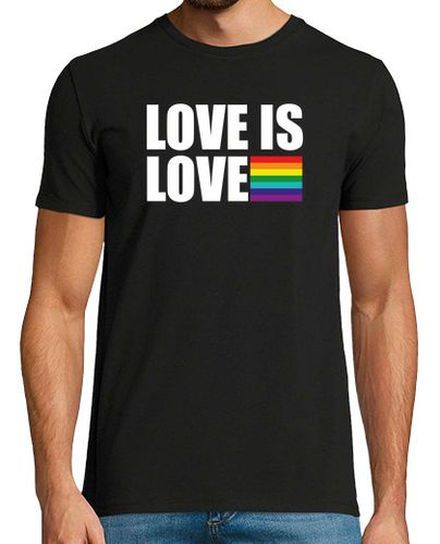 Camiseta Love is Love Gay Pride LGTB laTostadora - latostadora.com - Modalova