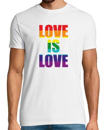 Camiseta Love Is Love LGTB Arcoiris Gay - latostadora.com - Modalova