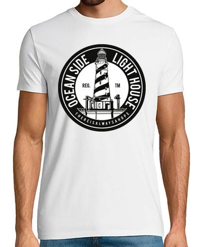 Camiseta Ocean Side Lighthouse laTostadora - latostadora.com - Modalova