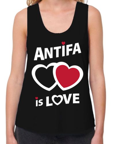 Camiseta mujer mujer superior - antifa es amor laTostadora - latostadora.com - Modalova