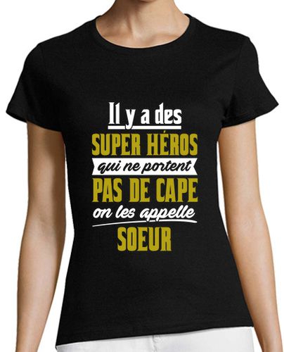 Camiseta mujer hermana superhéroe regalo - latostadora.com - Modalova