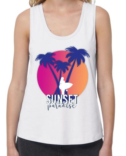 Camiseta mujer Sunset - latostadora.com - Modalova
