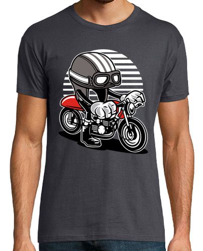 Camiseta Hombre Manga Corta Caferacer Helmet laTostadora - latostadora.com - Modalova