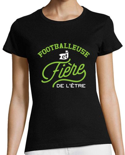 Camiseta mujer futbolista y orgulloso regalo - latostadora.com - Modalova