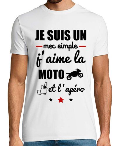 Camiseta chico sencillo, moto, bebida, motera camiseta - latostadora.com - Modalova