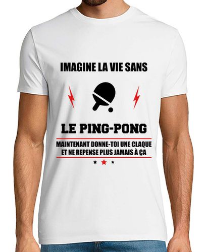 Camiseta La vida sin ping-pong tenis de mesa - latostadora.com - Modalova