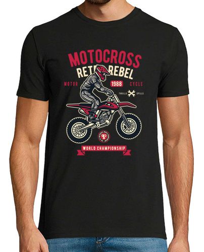 Camiseta Camiseta Motocross Vintage 1988 Racing laTostadora - latostadora.com - Modalova