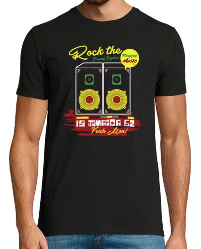Camiseta Reggae Sound System Jamaica Rasta Roots Music - latostadora.com - Modalova