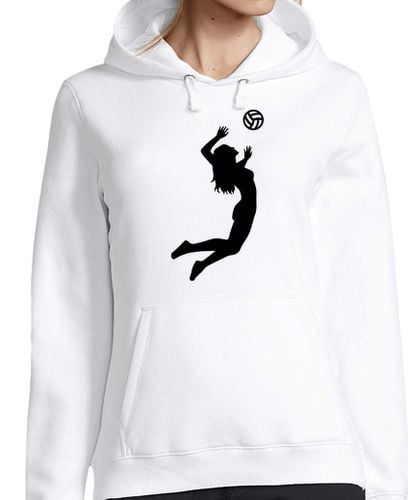 Sudadera Con Capucha Para Mujer voleibol saltar niña mujer laTostadora - latostadora.com - Modalova