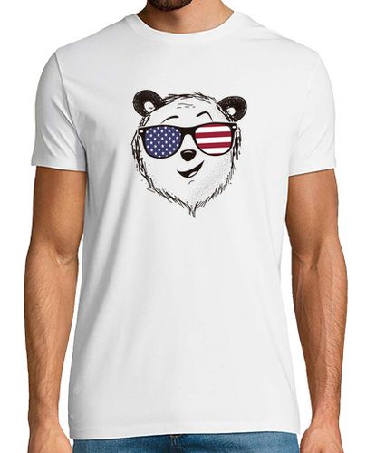 Camiseta Panda Funny Bear - latostadora.com - Modalova