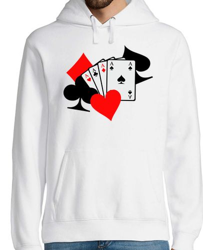 Sudadera Con Capucha Para Hombre tarjetas de carteles de poker laTostadora - latostadora.com - Modalova