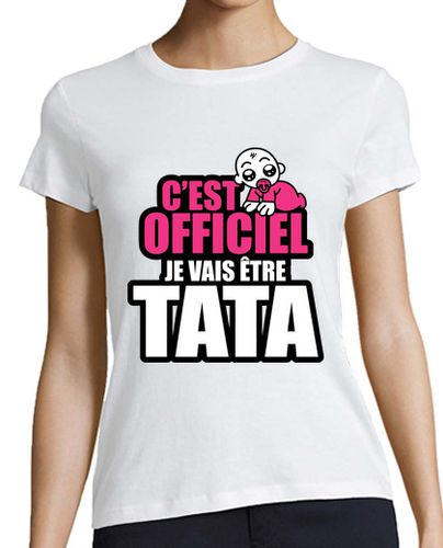 Camiseta mujer es oficial seré tata - latostadora.com - Modalova